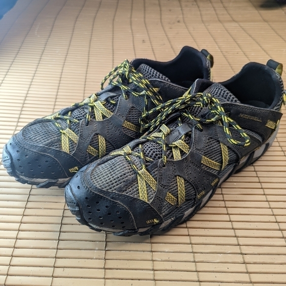 MERRELL WATERPRO MAIPO CARBON YELLOW Hiking shoes.J4149 men\'s sz 12.5High grip main image 6